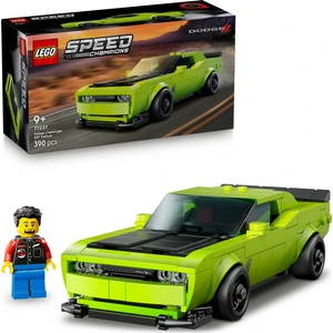 Lego® Speed Champions Dodge Challenger Srt Hellcat Spor Araba 77237 - 9+ Çocuklar Için Yarış Arabası Oyuncak Yapım Seti (390P)