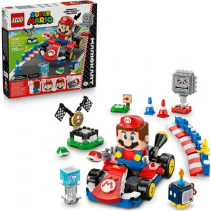 ® Super Mario™: Mario Kart™ – İnteraktif LEGO® Mario™ ve Standard Kart 72043 - 7+ Çocuklar için Oyuncak Yapım Seti (278P)