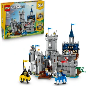 Lego® Creator 3'ü 1 Arada Orta Çağ Atlı Şövalye Kalesi 31168 - 9 Yaş & Üzeri Çocuklar Için Yaratıcı Oyuncak Yapım Seti (1371 Pr)