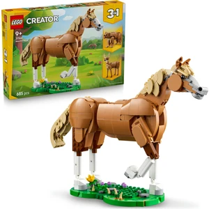 Lego® Creator 3'ü 1 Arada Güzel At 31166 - 9 Yaş & Üzeri Için Ayı Veya Geyik Olarak Da Inşa Edilebilen Yaratıcı Oyuncak Yapım Seti (685 Pr)