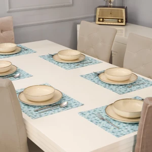 6 Parça Ranforce Kumaş Amerikan Servis - Supla 35X45