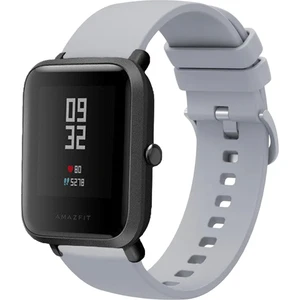 Amazfit Bip Bipu Bips Bip3 ile Uyumlu Kordon Jel Silikon Tokalı Kayış