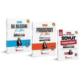 2026 Kpss Dil Bilgisini Kafala-Paragrafı Kafala- Soyut Paragraf Soru Bankası 3 Lü Set