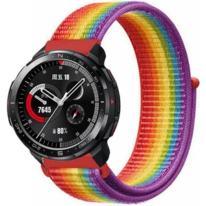 Honor Watch Gs Pro Akıllı Saat Uyumlu Spor Kumaş Desenli Cırt Cırtlı Kordon Kayış