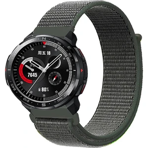 Honor Watch Gs Pro Akıllı Saat Uyumlu Spor Kumaş Desenli Cırt Cırtlı Kordon Kayış