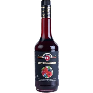 Fo Hibiskus ve Orman Meyve Aromalı Şurup - Berry Hibiscus Base 700 ml