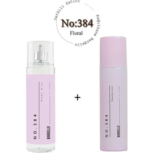 NO: 384 Body Mist 210 ml NO: 384 Deodorant Floral Kadın 150 ml - MNMS384BMDEO