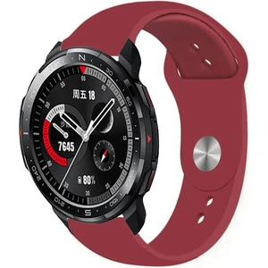 Honor Watch Gs Pro Akıllı Saat Uyumlu Yumuşak Dokulu Silikon Kordon Kayış