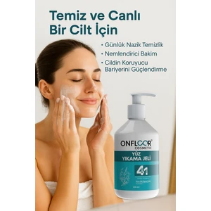 Yüz Yıkama Jeli 250 ml – 4 Etkili Temizlik ve Ferahlık Desteği