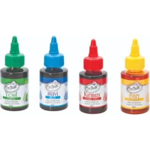 Dr. Gusto 4 Adet Sıvı Gıda Boyası 60 gr