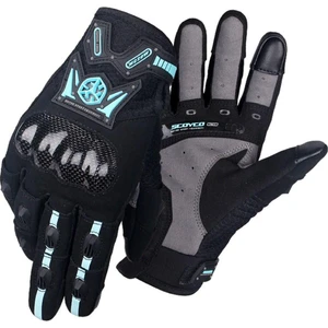 MC20W Carbon Dokunmatik Yazlik Kadin Motosiklet Eldiveni