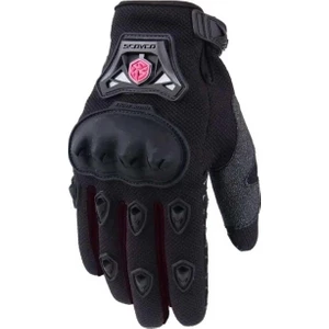 MC29W Yazlık Kadın Motosiklet Eldiveni Neopren Malzeme ile Güçlü Koruma