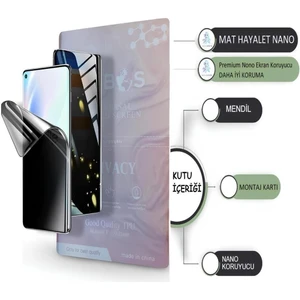 Honor 200 Pro Nano Ekran Koruyucu Ultra Ince Esnek - Mat Hayalet Umbos