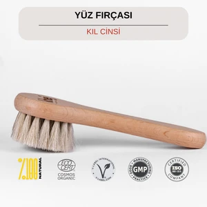 Khej Organics No.2 Keçi Kılı Cilt Fırçası