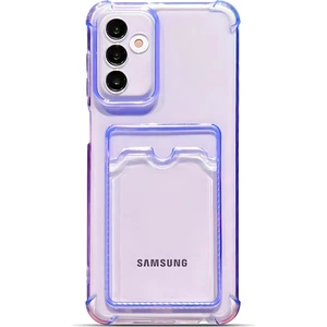 Samsung Galaxy A16 Uyumlu Kamera Korumalı Kartlıklı Köşeleri Airbag Tasarımlı Darbe Önleyici Şeffaf Silikon Kılıf