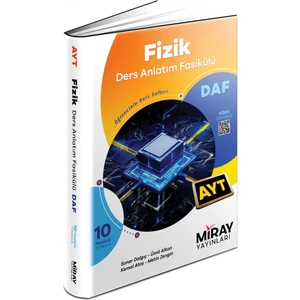 Miray Yayınları AYT Fizik Ders Anlatım Fasikülleri