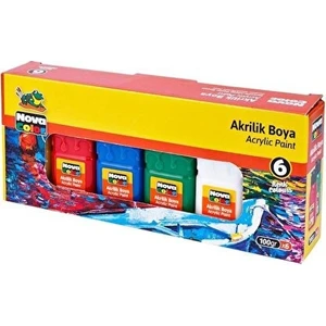 Nova Color Akrilik Boya 100 Gr 6 Lı