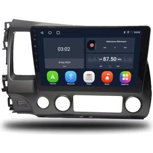 Navxcel Honda Civic Fd6 Android Carplay Multimedya 2007-2011 6gb Ram + 128GB Hafıza + 8 Çekirdek