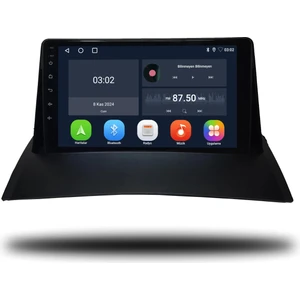 Navxcel Renault Megane 2 Android Carplay Multimedya 2004-2009 6gb Ram - 128GB Hafıza - 8 Çekirdek