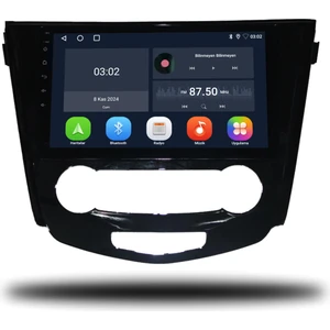 Navxcel Nissan Qashqai Android Carplay Multimedya 2014-2021 Manuel Klima 2gb Ram + 32GB Hafıza