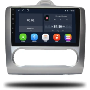 Navxcel Ford Focus 2 Android Carplay Multimedya 2007-2011 Dijital Klima 6gb Ram + 128GB Hafıza + 8 Çekirdek