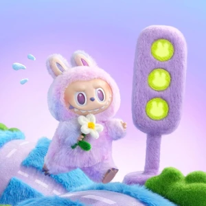Labubu Have A Seat, Exciting Macaron The Monsters, Biginto Energy Labubu,