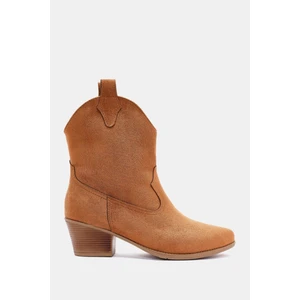 Be Style Tepic Kadın Camel Western Bot