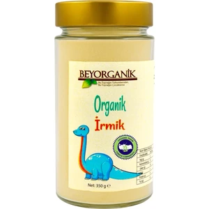 Organik Bebek Irmik 350GR (Cam)
