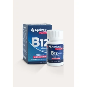 Vitamin B12 1000 Mcg 60 Dilaltı Tablet