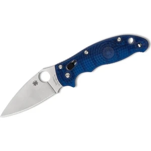 Manix 2 Transluscent Handle Blue Plain Çakı