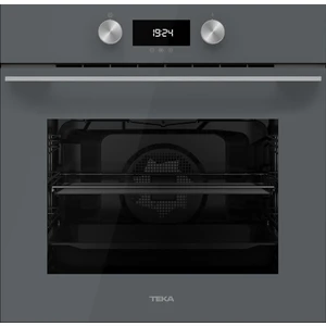 HLB 8400 ST Ankastre Multifonksiyonel Dijital Ekranlı Turbo Fırın Gri Cam 70 lt 111000006