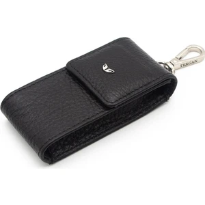 S1AN00000095-A41 Deri Unisex Anahtarlık - Siyah