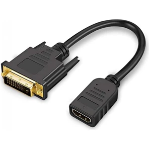 DVI -D 24+1 Erkek To Hdmı Dişi Çevirici Video Kablo 30 cm