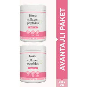 Collagen Peptides, Hidrolize Kolajen, Katkısız İçerik, Nötr Tat – 300 gr X 2 Adet
