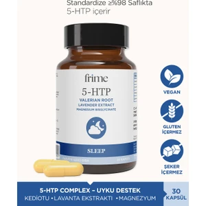 Sleep, Uyku Desteği, 5 HTP, Kediotu, Magnezyum Bisglisinat, Lavanta Ekstresi

