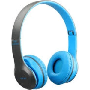 P47 Katlanabilir Bluetooth Kablosuz Kulaklık Mavi