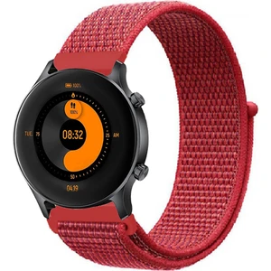 Haylou Rs3 LS04 Akıllı Saat Uyumlu Spor Kumaş Desenli Cırt Cırtlı Kordon Kayış
