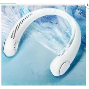 Star Toys Hm Yeni Nesil Şarjlı Boyun Fanı 3 Kademeli Soğutucu Mini Esnek Ayarlanabilir Askılı Fan