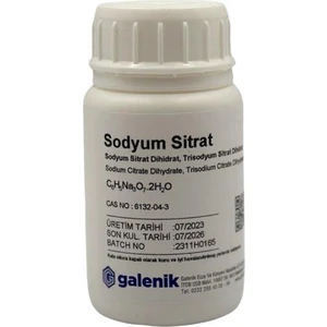 Sodyum Sitrat 100 gr