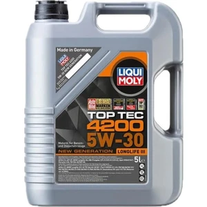 Liqui Moly 5W30 Motor Yağı Tam Sentetik Top Tec 4200 5 Lt (8973)