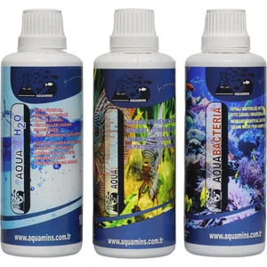 Yavru Balık Gelişim Seti – Akvaryum Su Düzenleyicisi, Mineral Desteği (3X100 Ml)