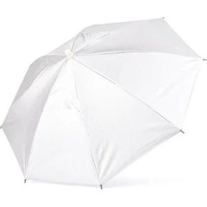 Kafaya Takılan Şemsiye Gölgelik Plaj Yazlık Kafa Şemsiyesi- Beyaz