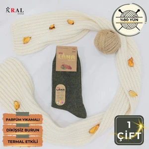 Kışlık Yün Çorap Lambswool (Özel Kuzu Yünlü) Kadınlar Için Termal Özellikli