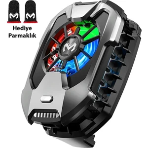 Dla8 Cep Telefon Soğutma Fanı Radyatör Soğutucu Rgb LED Işıklı