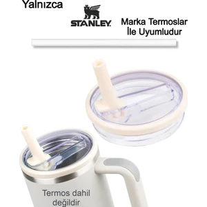 Quencher 40oz Uyumlu Sızdırmaz Kapak ve Pipet Seti
