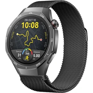 Huawei Watch Gt5 Pro 46MM Uyumlu Manyetik Milanese Loop Metal Kordon