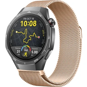 Huawei Watch Gt5 Pro 46MM Uyumlu Manyetik Milanese Loop Metal Kordon