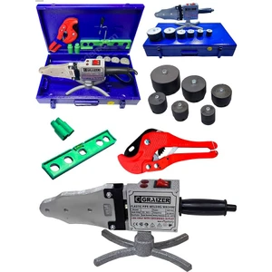 Powerforge Plastik Boru Kaynak Makinesi Full Set