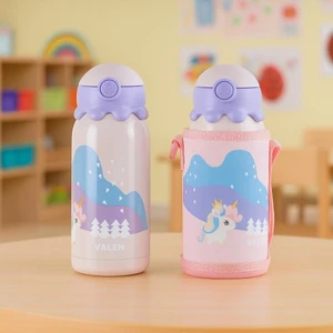 Çift Duvarlı Vakumlu Çocuk Termos 500ML