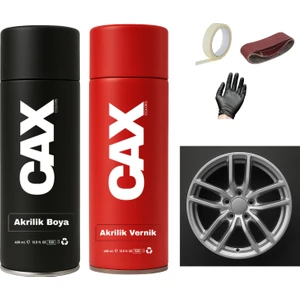 Araba Jant Sprey Endüstriyel Akrilik Özel Yapım Sprey Boya Seti 400 ml + Akrilik Vernik